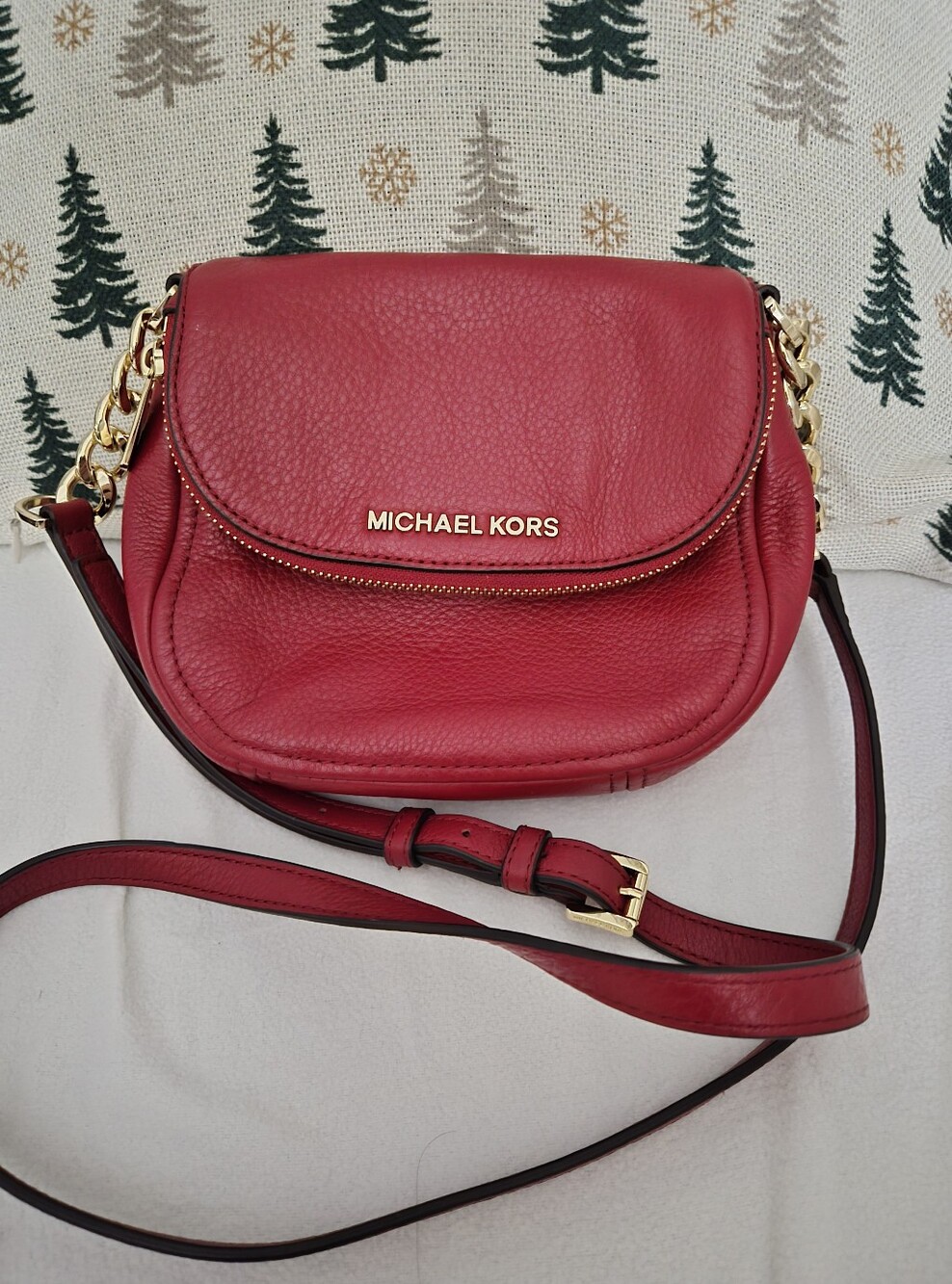 MICHAEL KORS BEDFORD SMALL FLAP CROSSBODY BAG
